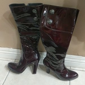 Charles David Patent Boots